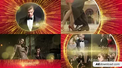 Grand Awards Video Displays template preview