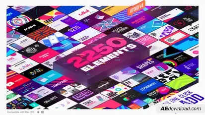 Graphics Pack Video Displays template preview