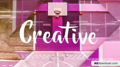 Handwriting Typography Slideshow Video Displays template preview