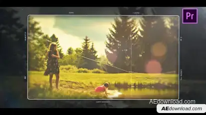 Happy Moments | Cinematic Slideshow Premiere Pro template preview