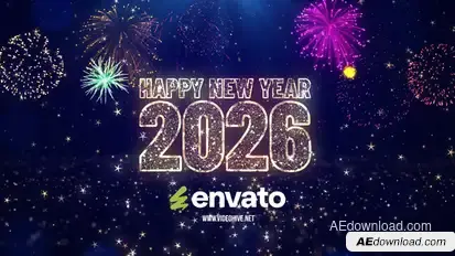 Happy New Year 2026 Openers template preview