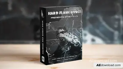 Hard Flash Effect for Adobe Premiere Pro Premiere Pro template preview