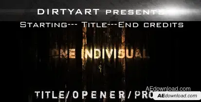 Hitch Grunge Video Displays template preview