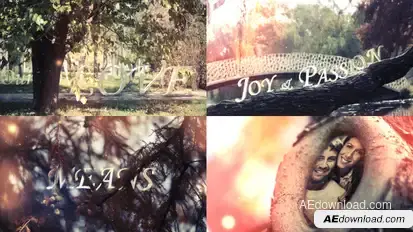 Hollow Love Video Displays template preview