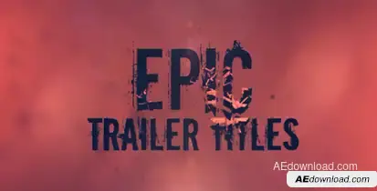 Horror Titles Video Displays template preview