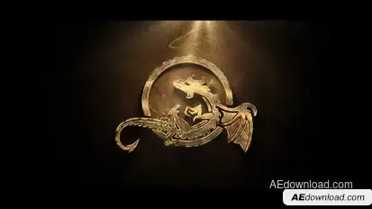 Hot Logo Reveal Video Displays template preview