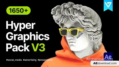 Hyper - Graphics Pack Video Displays template preview
