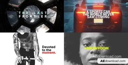 I Love Typography Vol. 1 Video Displays template preview