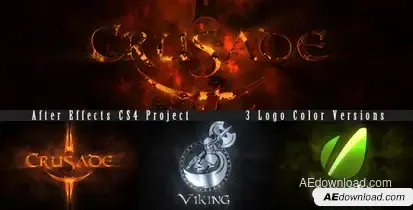 Incandescent Epic Reveal Video Displays template preview