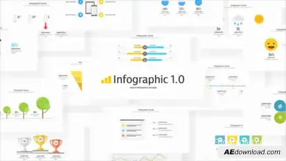 Infographic 1.0 Video Displays template preview