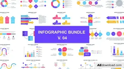 Infographic Bundle Video Displays template preview