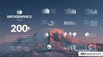 Infographics Pack Video Displays template preview