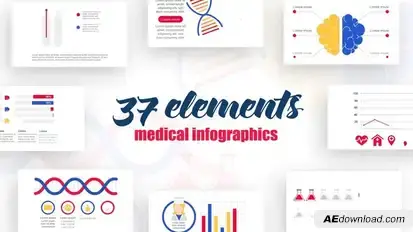 Infographics Vol.2 Video Displays template preview