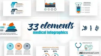 Infographics Vol.22 Video Displays template preview