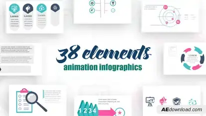 Infographics Vol.9 Video Displays template preview