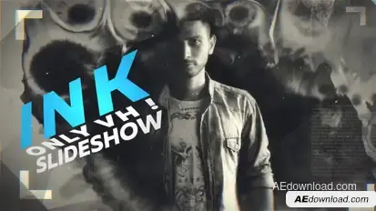 Ink Promo Video Displays template preview