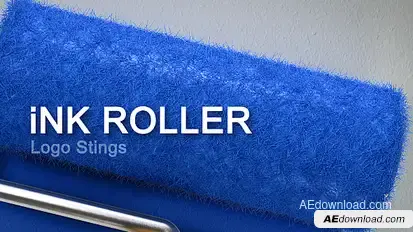 Ink Roller Video Displays template preview