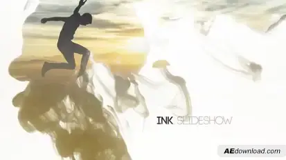 Ink Slideshow | 12 Transitions Video Displays template preview