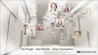 Innovation Logo Teaser Video Displays template preview