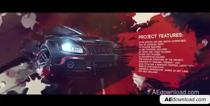 Inspiration - Ink Titles Video Displays template preview