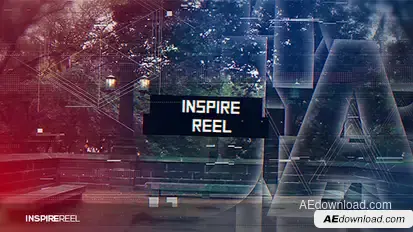 Inspire Reel Video Displays template preview