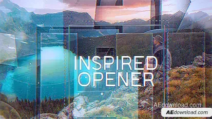 Inspired Opener Video Displays template preview