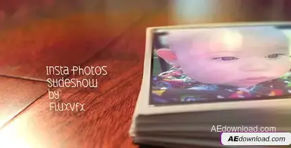 Insta Photos Slide Show – Videohive Video Displays template preview