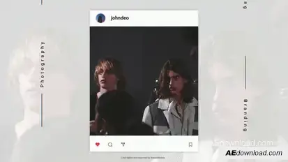 Insta Promo Video Displays template preview