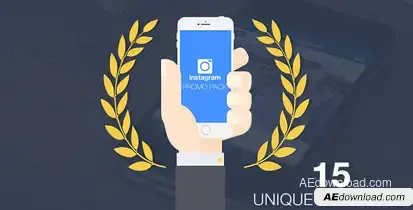 Instagram Promo Pack Video Displays template preview