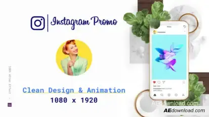 Instagram Promotion Video Displays template preview