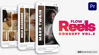 Instagram Reels, TikTok Post, Short Stories - Vol. 02 Premiere Pro template preview