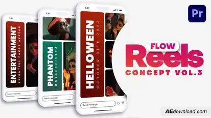 Instagram Reels, TikTok Post, Short Stories - Vol. 03 Premiere Pro template preview