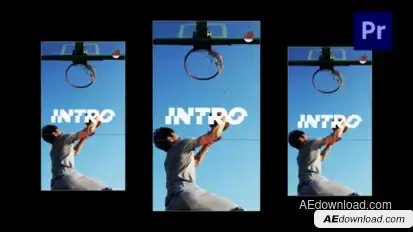 Instagram Sport Intro / Pr Premiere Pro template preview