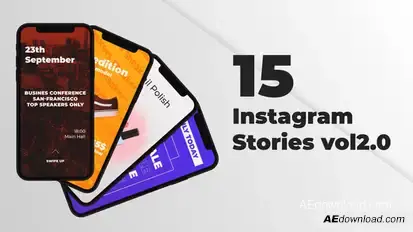 Instagram Stories Collection Vol2.0 Video Displays template preview