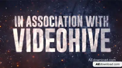 Intense Action Trailer Video Displays template preview