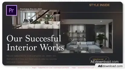 Interior Promo - Original Presentation Premiere Pro template preview