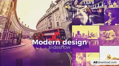 Intro Video Displays template preview