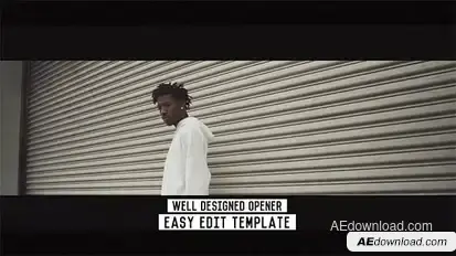 Intro Package Video Displays template preview