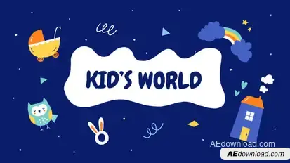 Kid's World Opener | Premiere Pro Premiere Pro template preview
