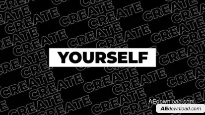 Kinetic Title Animation | MOGRT Premiere Pro template preview