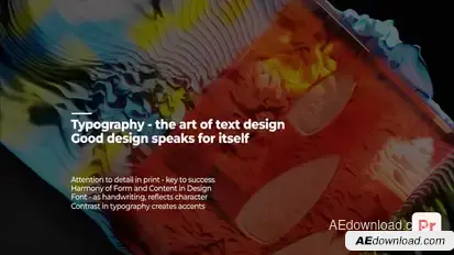 Kinetic Typographics | Pr Modern Titles Premiere Pro template preview