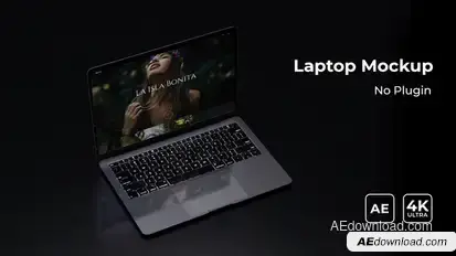 Laptop Mockup 4K | Web Promo Premiere Pro template preview