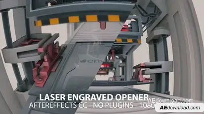Laser Engraved Opener Video Displays template preview