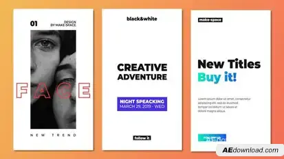 Latter Day Stories Video Displays template preview