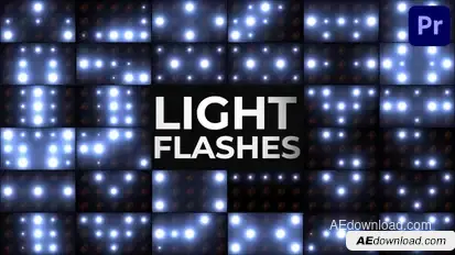 Light Flashes for Premiere Pro Premiere Pro template preview