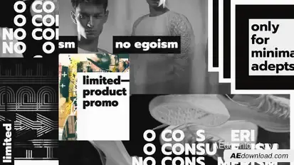Limited — Product Promo Video Displays template preview