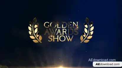 Liquid Gold Awards Video Displays template preview