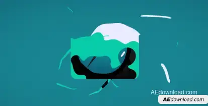Liquid Logo Revealer Video Displays template preview