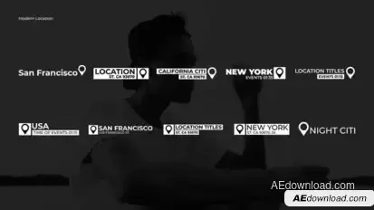 Location Titles | Premiere Pro Premiere Pro template preview