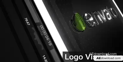 Logo Visualizer Video Displays template preview